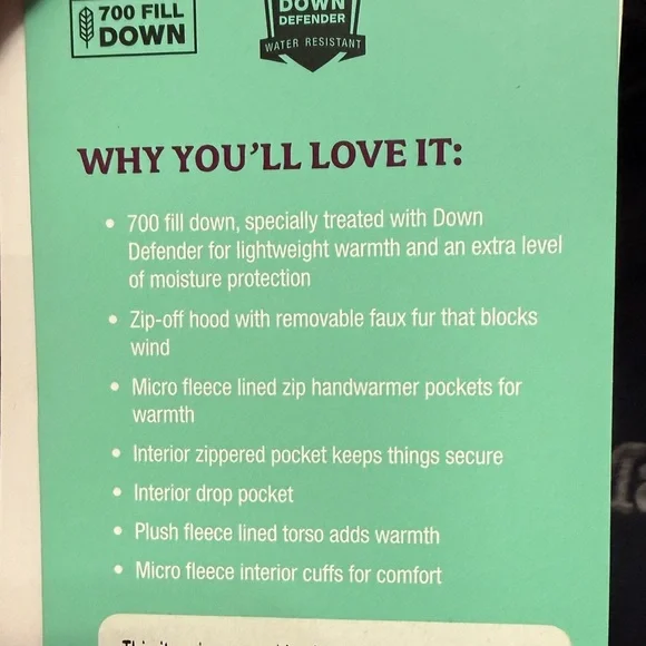 Marmot Navy Montreal Puffer Jacket NWT size Large - Picture 6 of 6